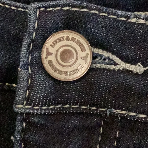 Lucky & Blessed Western Chic Embroidered Tea Stain Jeans size 18 Boho Western - Picture 15 of 16